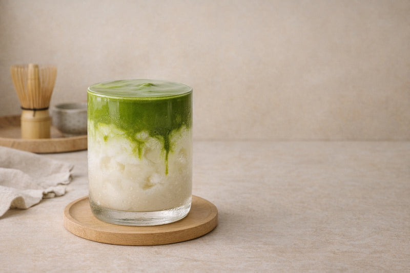 Matcha Coconut Cloud Drink