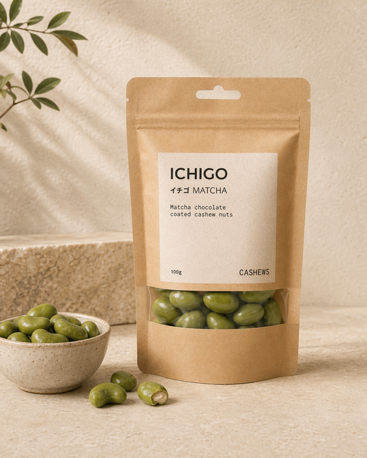 Matcha Chocolate Cashews
